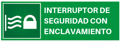 interruptor de seguridad con enclavamiento