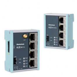 Componentes para redes industriales router VPN industrial Helmhloz REX 100