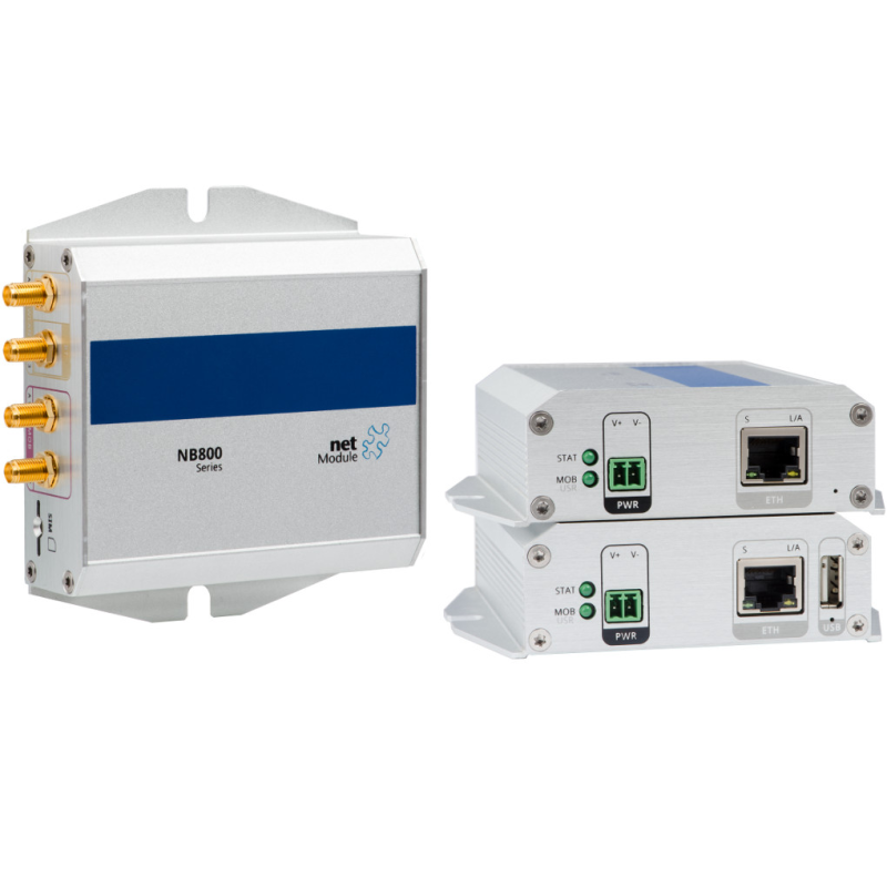 Wall-Mounted Industrial Router with LTE and Ethernet