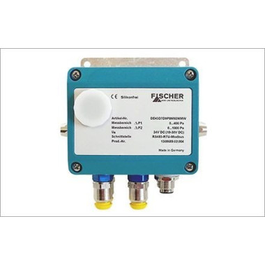 DIGITAL 2 CHANNEL DIFFERENTIAL PRESSURE SWITCH / TRANSMITER FISCHER DE44