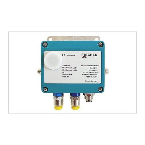DIGITAL 2 CHANNEL DIFFERENTIAL PRESSURE SWITCH / TRANSMITER FISCHER DE44