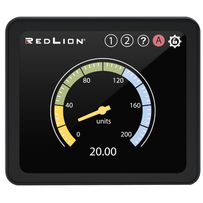 Panel Meters Graphical Color Touchscreen PM-50 3.5