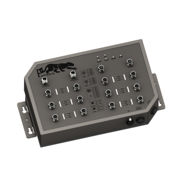 Buoyant 12PL2 - Switch Gestionado Gigabit PoE Certificado Ferroviario 110VDC | Pantherun