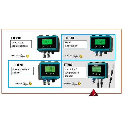 Transmisor de temperatura y HR configurable FT90