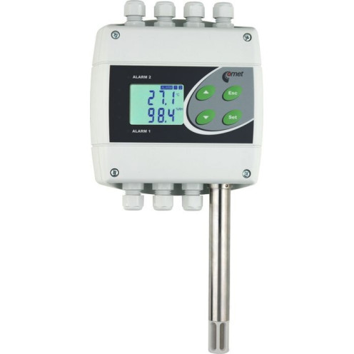 Control de temperatura regulador de temperatura HR y presión con salida RS485 y relé Comet