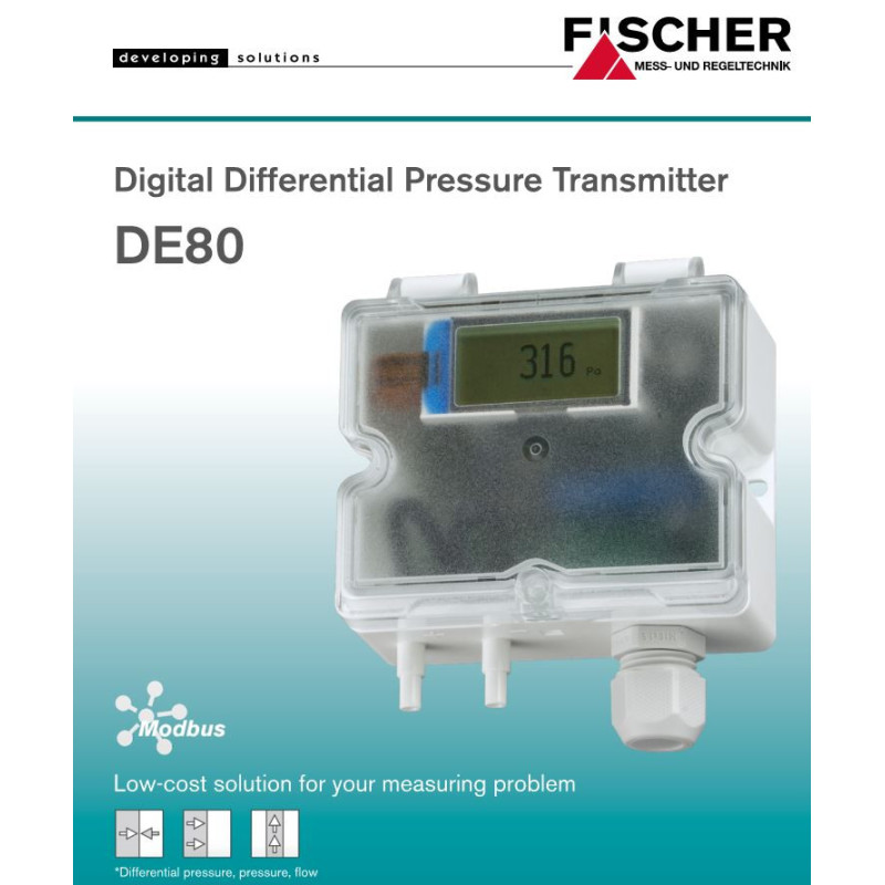 Transmisor de Presión Diferencial DE80 | Fischer