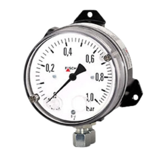 DA12 Differential Pressure Gauge for Pumps and Hydraulic Circuits | Fischer