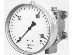 Control de presión diferencial manómetro Fischer DA01