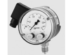 Control de presión regulador de presión con indicación Fischer MS11