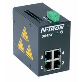 304TX-N Industrial Ethernet Switch with Monitoring