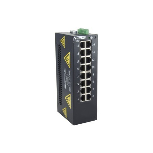 Ethernet, 316TX-N, Supervisión - Monitorización, uso industrial, switch, n-tron, IEEE, Splitter, hendedor, 300-N series, I/O