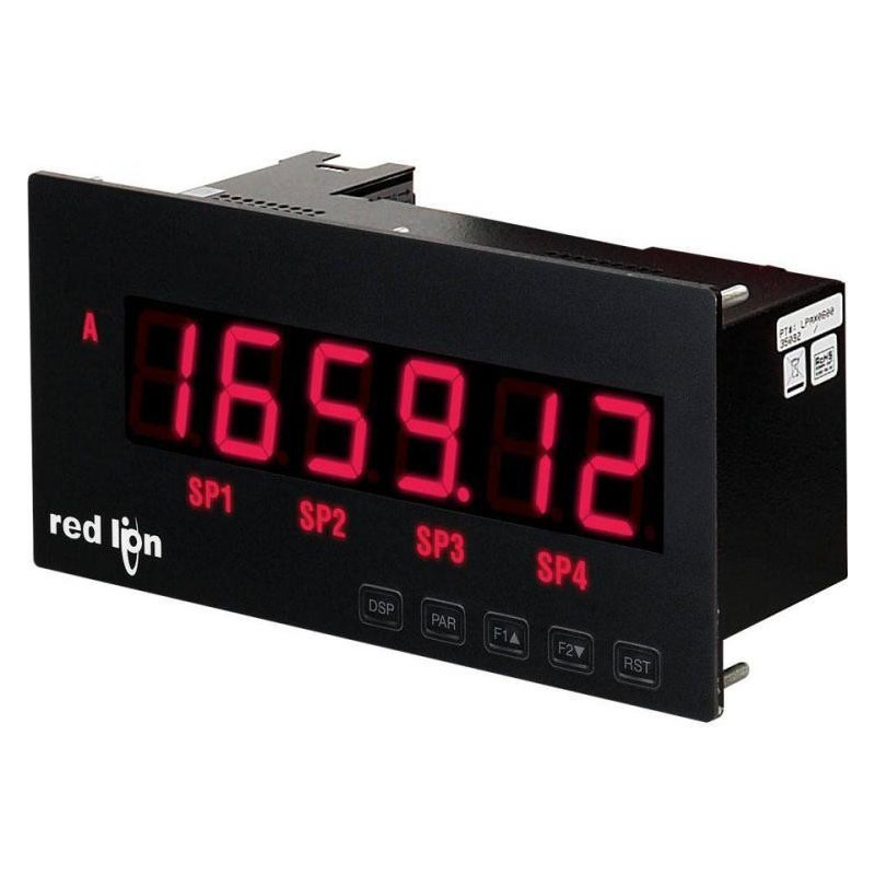 Pantalla para modulos MPAXDP de 5 dígitos de 38mm, Red Lion LPAXDA00