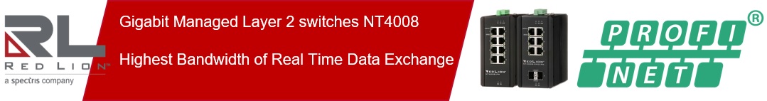 Gigabit managed switch profinet