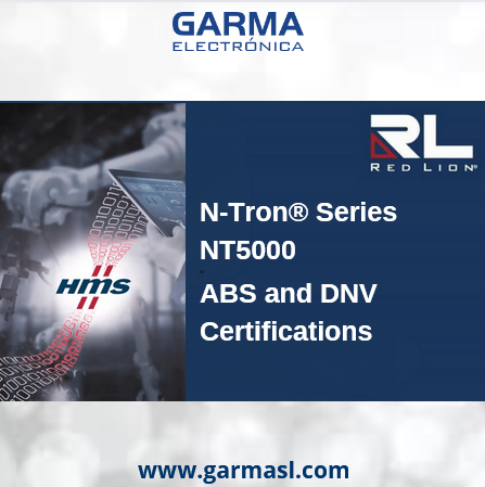 Red Lion NT-5000: Certificados ABS y DNV.