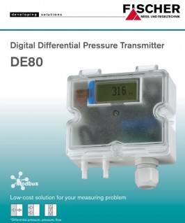 FISCHER - DE 80 Transmisor de presión diferencial 